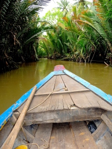 At the Mekong Delta